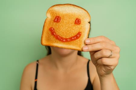 Zažgan toast in rak